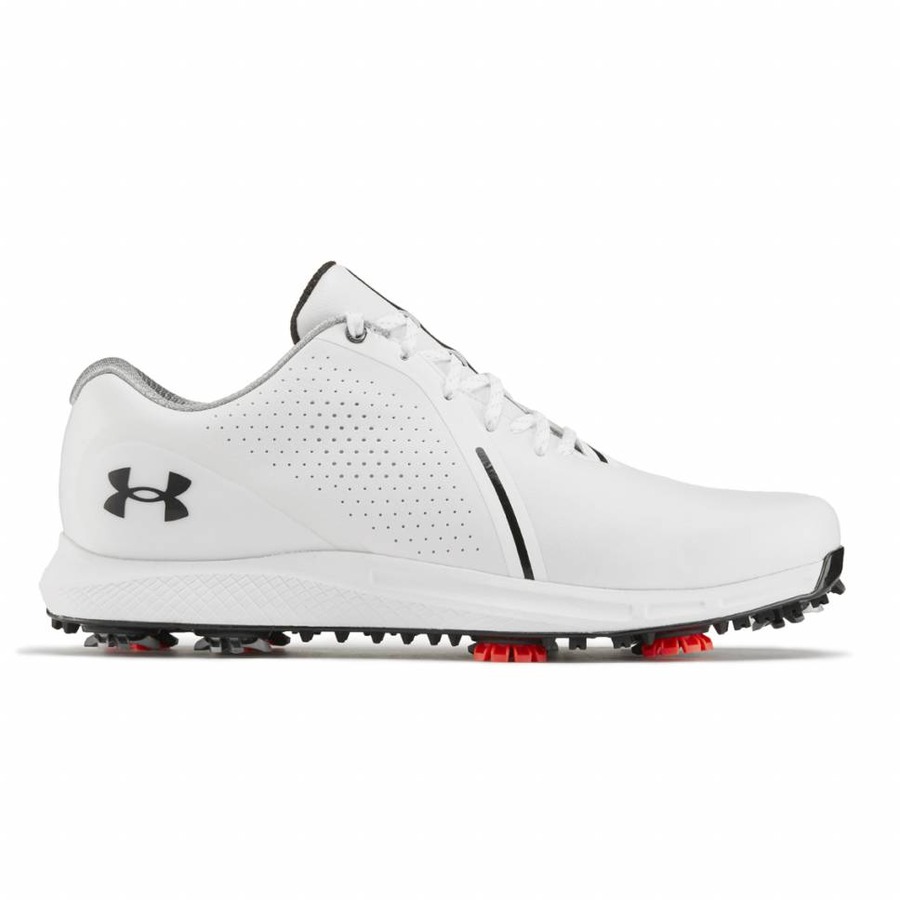 Levně Under Armour Charged Draw RST E pánské golfové boty, bílé