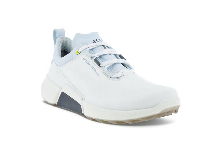 Levně ECCO Biom H4 pánské golfové boty, bílé