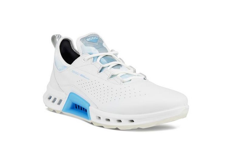 ECCO Biom C4 pánské golfové boty, bílé/modré, vel. 7,5 UK