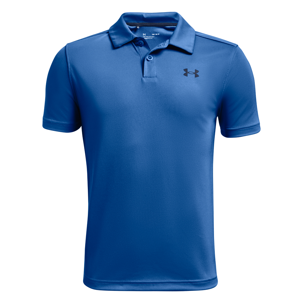 Under Armour Performance dětské golfové triko, modré, vel. XL DOPRODEJ