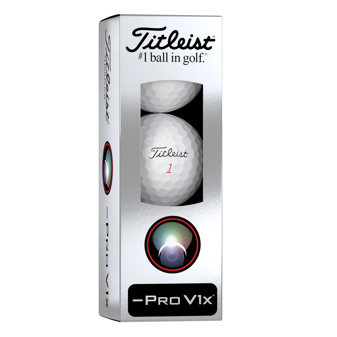 Levně Titleist Pro V1x Left Dash golfové míče - bílé 3 ks