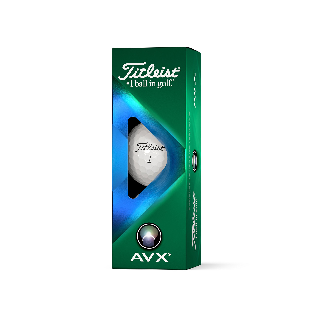 Levně Titleist AVX 2022 golfové míče - bílé 3 ks