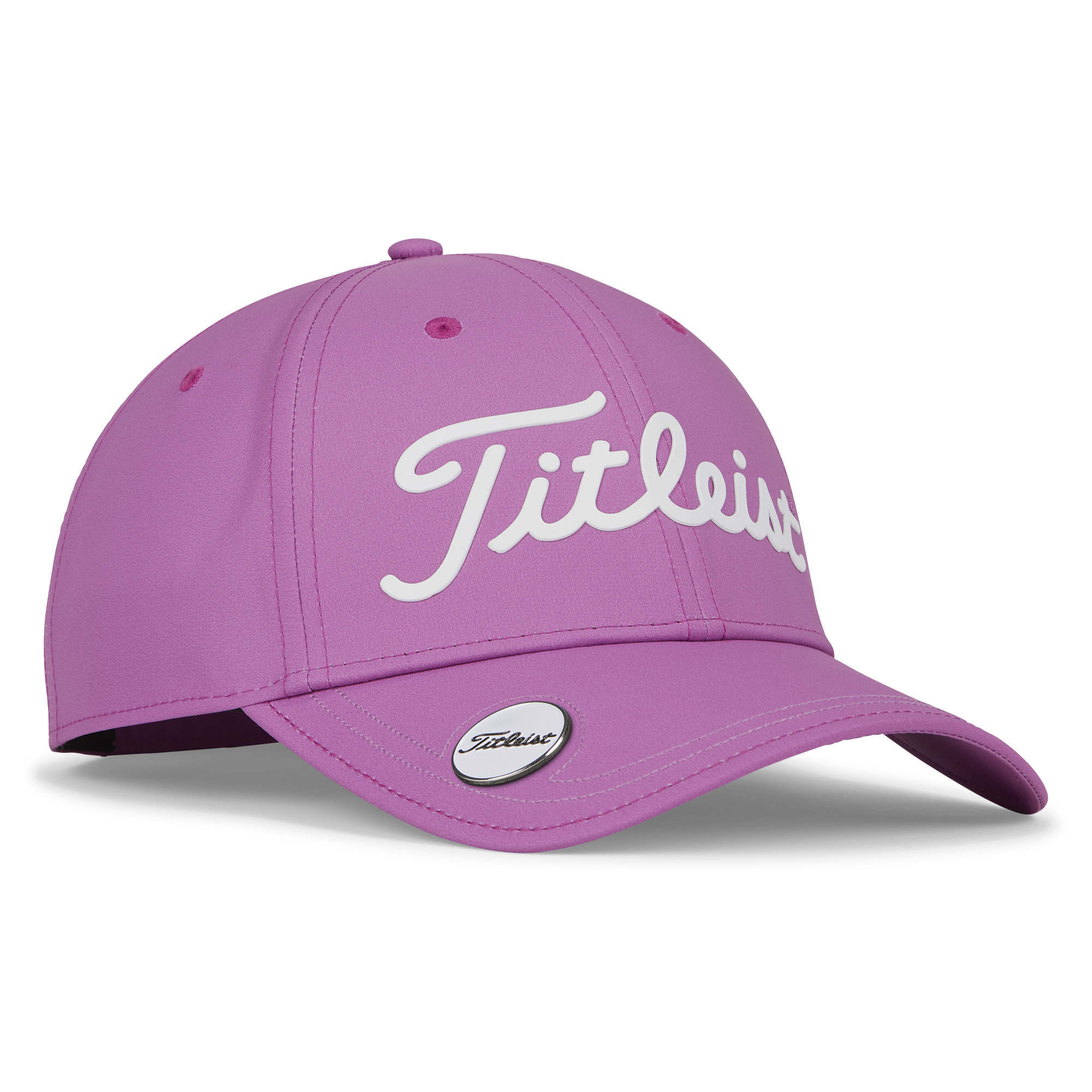 Titleist Players Performance Ball Marker golfová čepice, růžová/bílá
