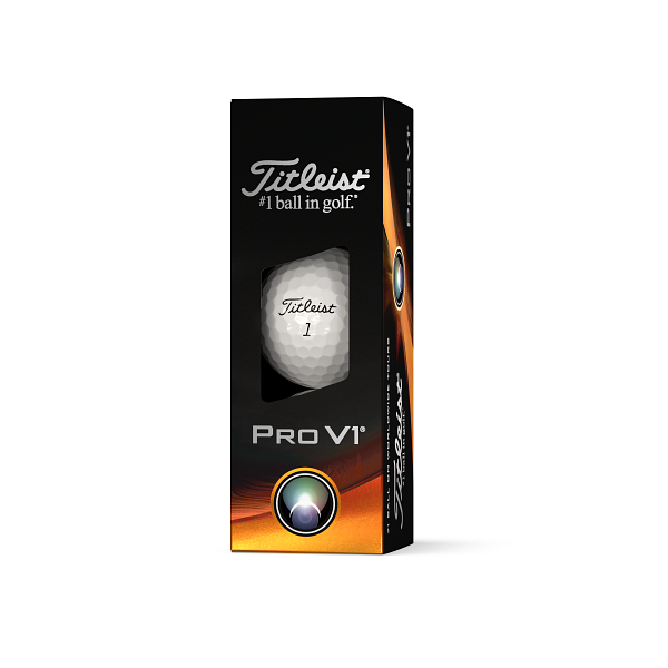 Levně Titleist Pro V1 2023 golfové míče - bílé 3 ks