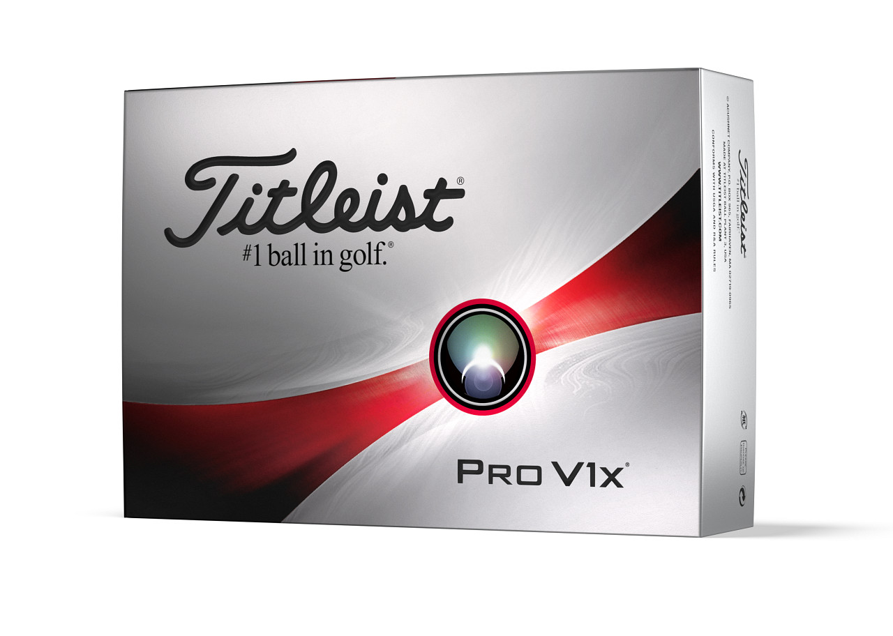 Levně Titleist Pro V1x 2023 golfové míče - bílé 12 ks