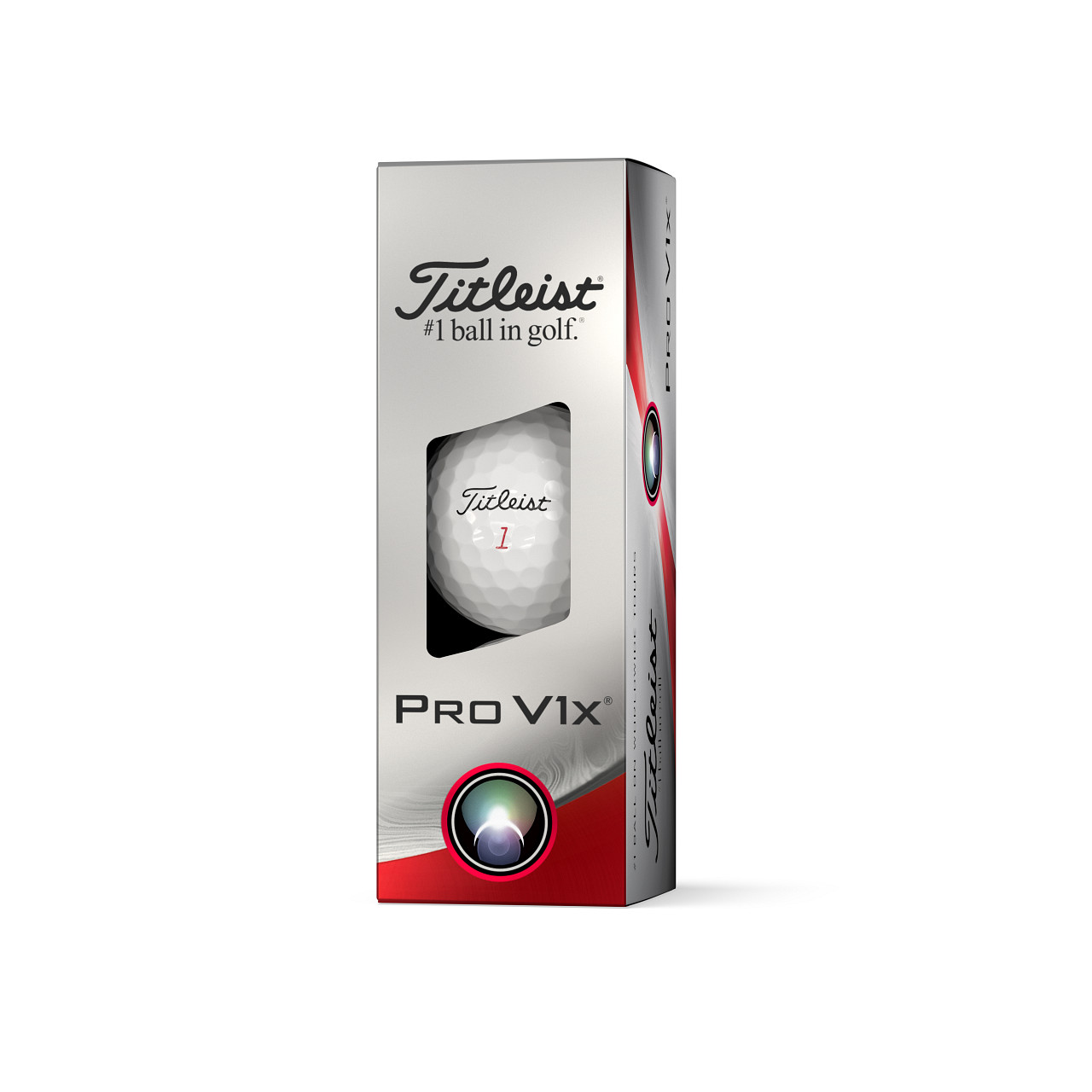 Levně Titleist Pro V1x 2023 golfové míče - bílé 3 ks