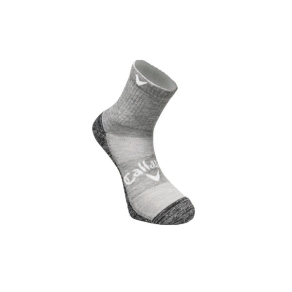 Callaway Tour Opti Dri Mid pánské golfové ponožky, šedé, vel. L/XL