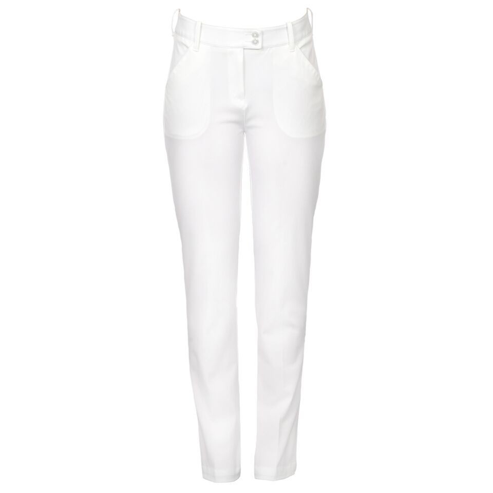 Levně Callaway 5 Pocket dámské golfové kalhoty, bílé