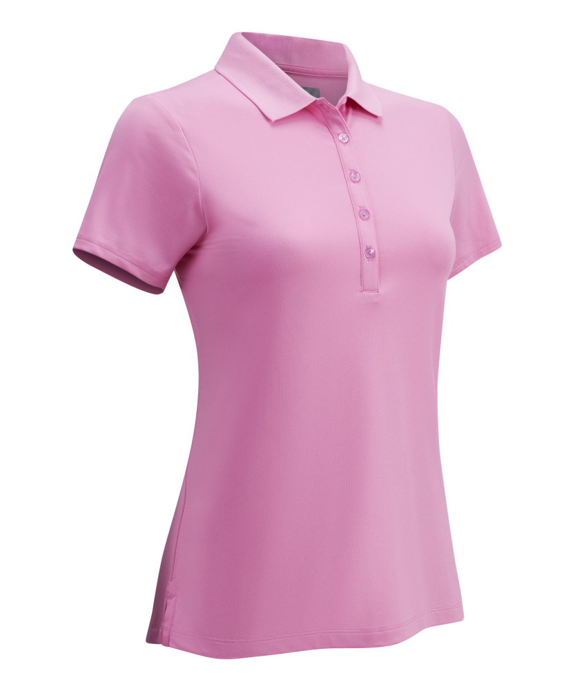 Callaway Solid dívčí golfové triko, růžové, vel. M DOPRODEJ