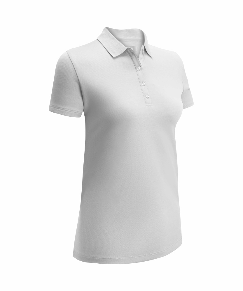 Callaway Swing Tech Solid dámské golfové triko, bílé, vel. XXXL
