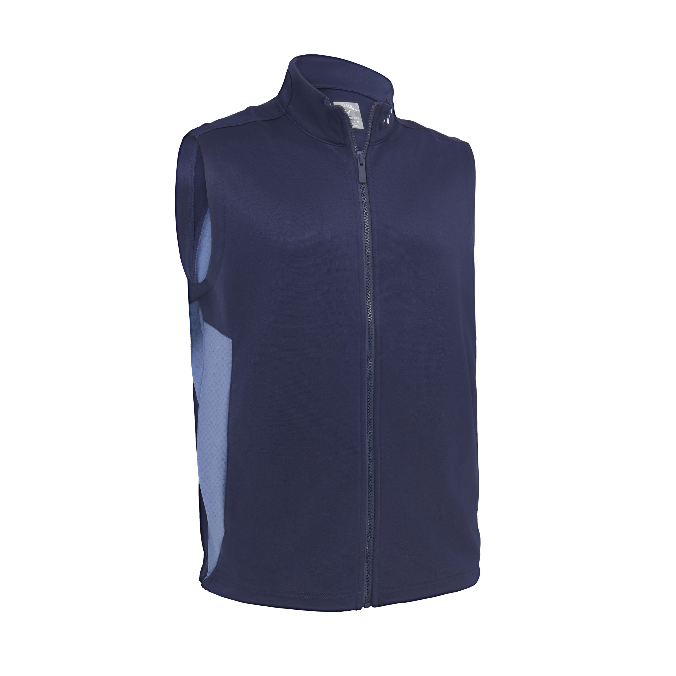 Levně Callaway Chev Textured pánská golfová vesta, tmavě modrá