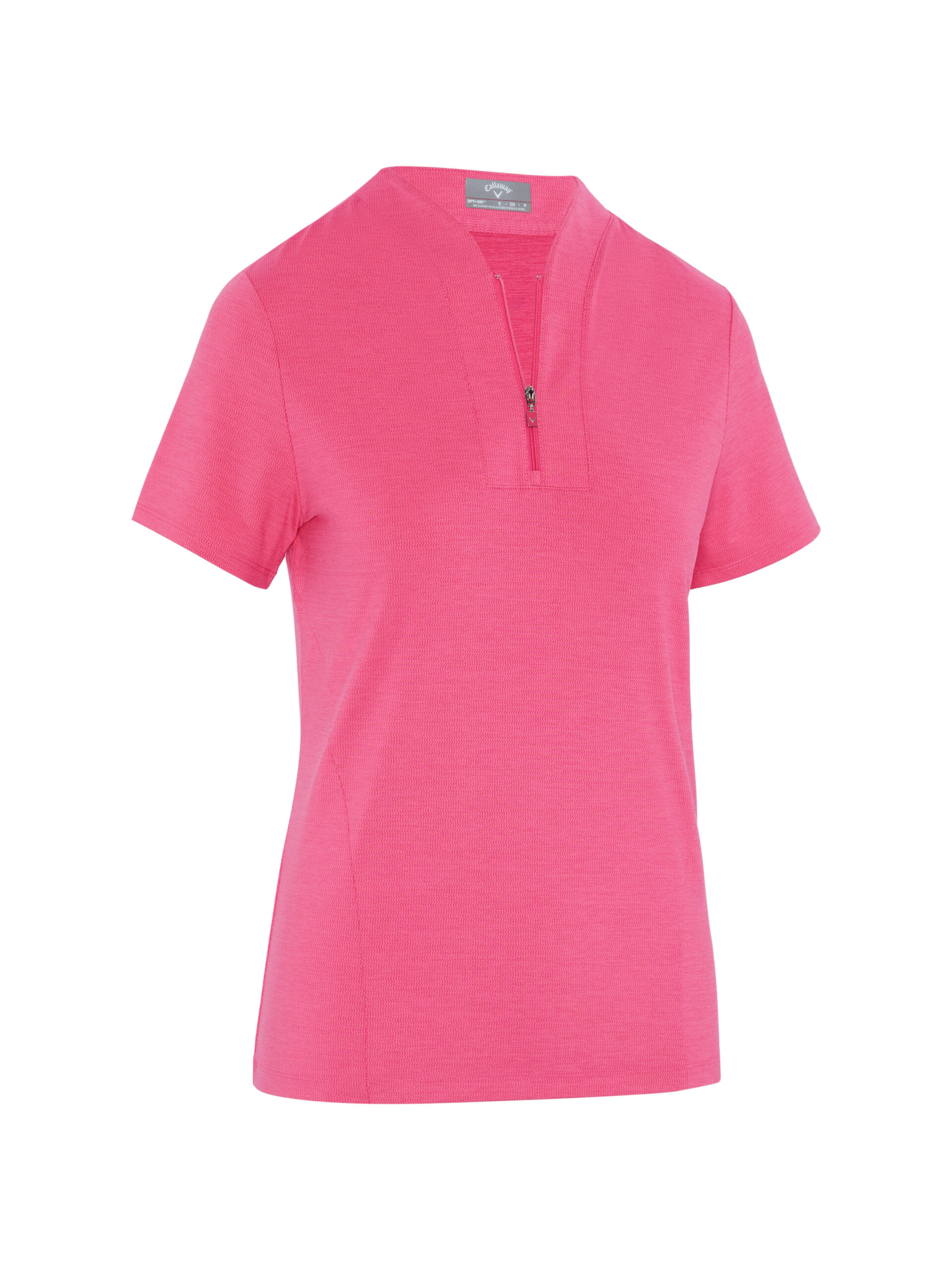 Callaway Tonal Heather dámské golfové triko, růžové