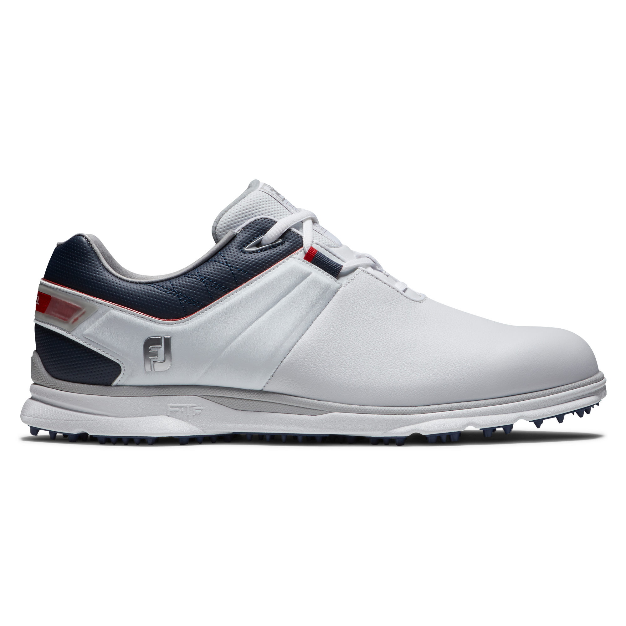 FootJoy Pro/SL pánské golfové boty, bílé/tmavě modré DOPRODEJ