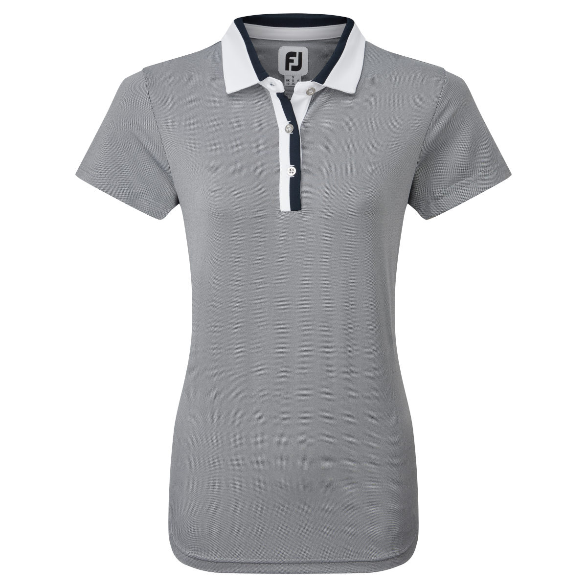 Levně FootJoy Birdseye dámské golfové triko, tmavě modré