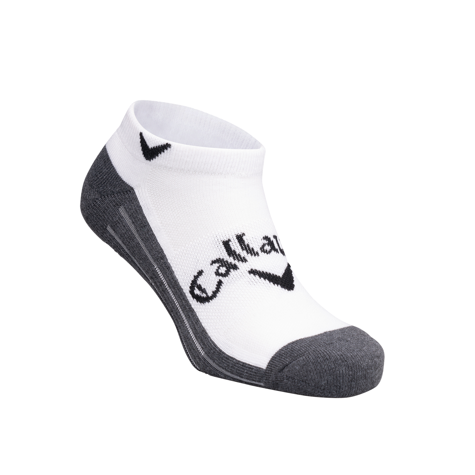 Callaway Tour Opti-Dri Low II pánské golfové ponožky, bílé/šedé, vel. L/XL
