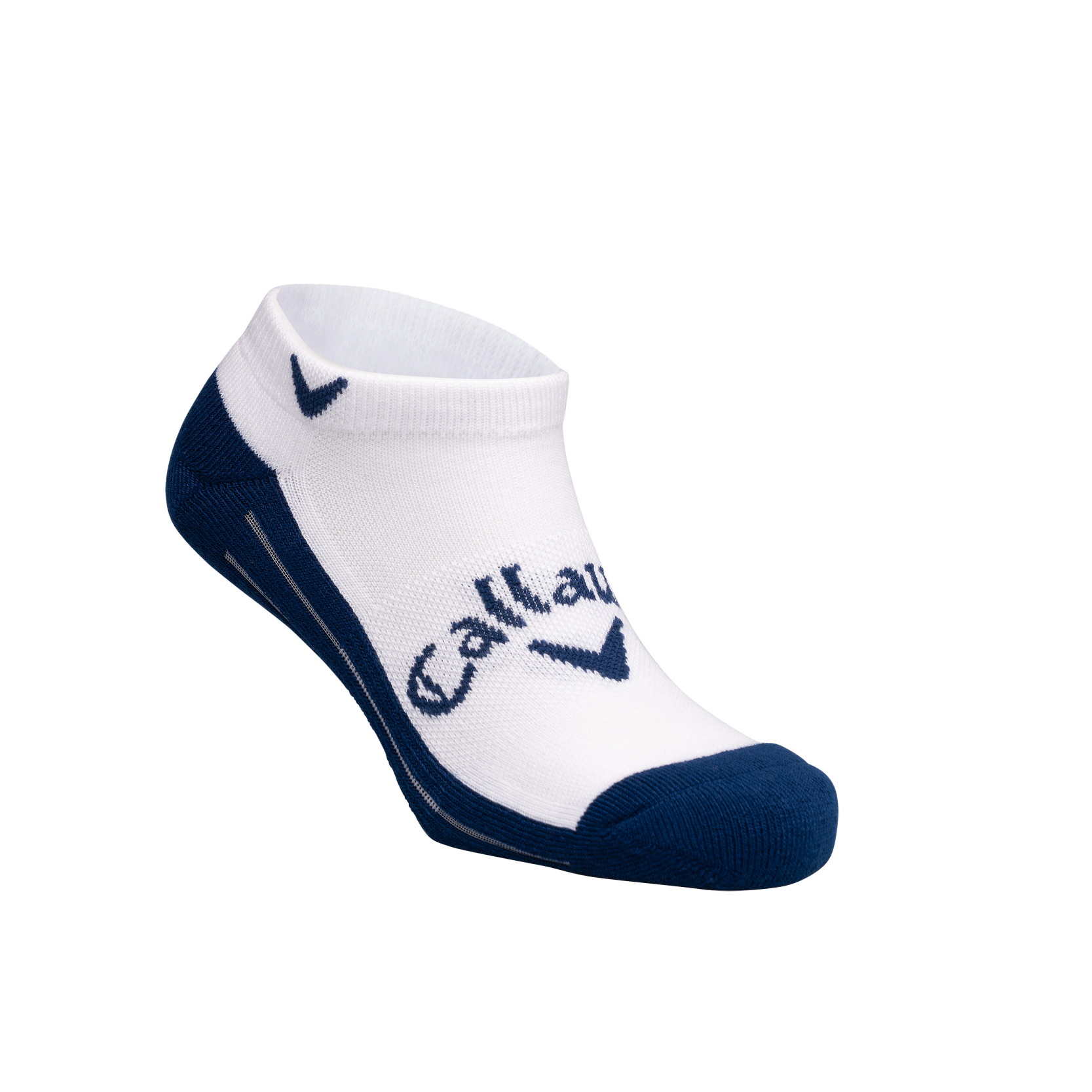 Callaway Tour Opti-Dri Low II pánské golfové ponožky, bílé/tmavě modré, vel. S/M