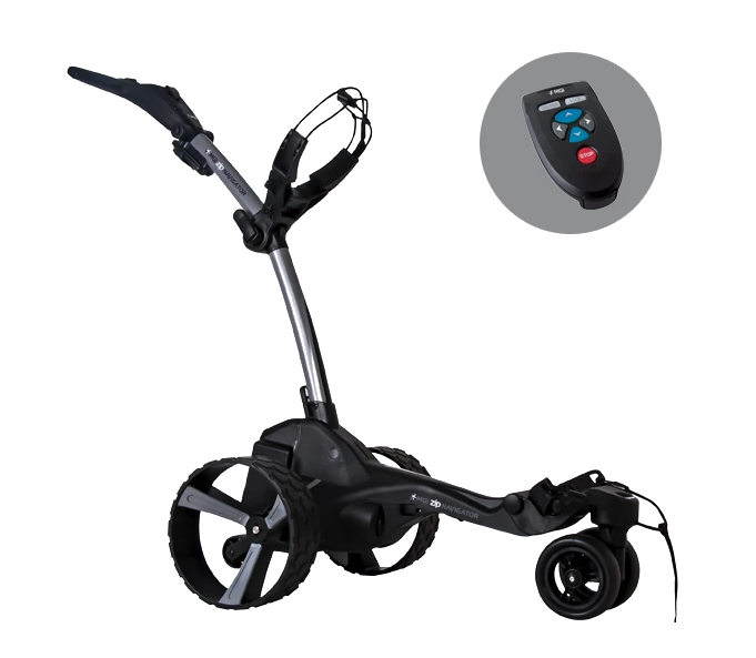 Levně MGI ZIP Navigator elektrický golfový vozík, ultra baterie 380 Wh, šedý