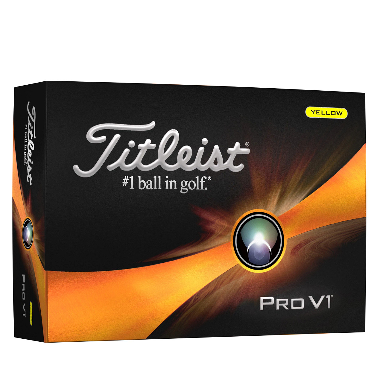 Titleist Pro V1 2023 golfové míče - žluté 12 ks