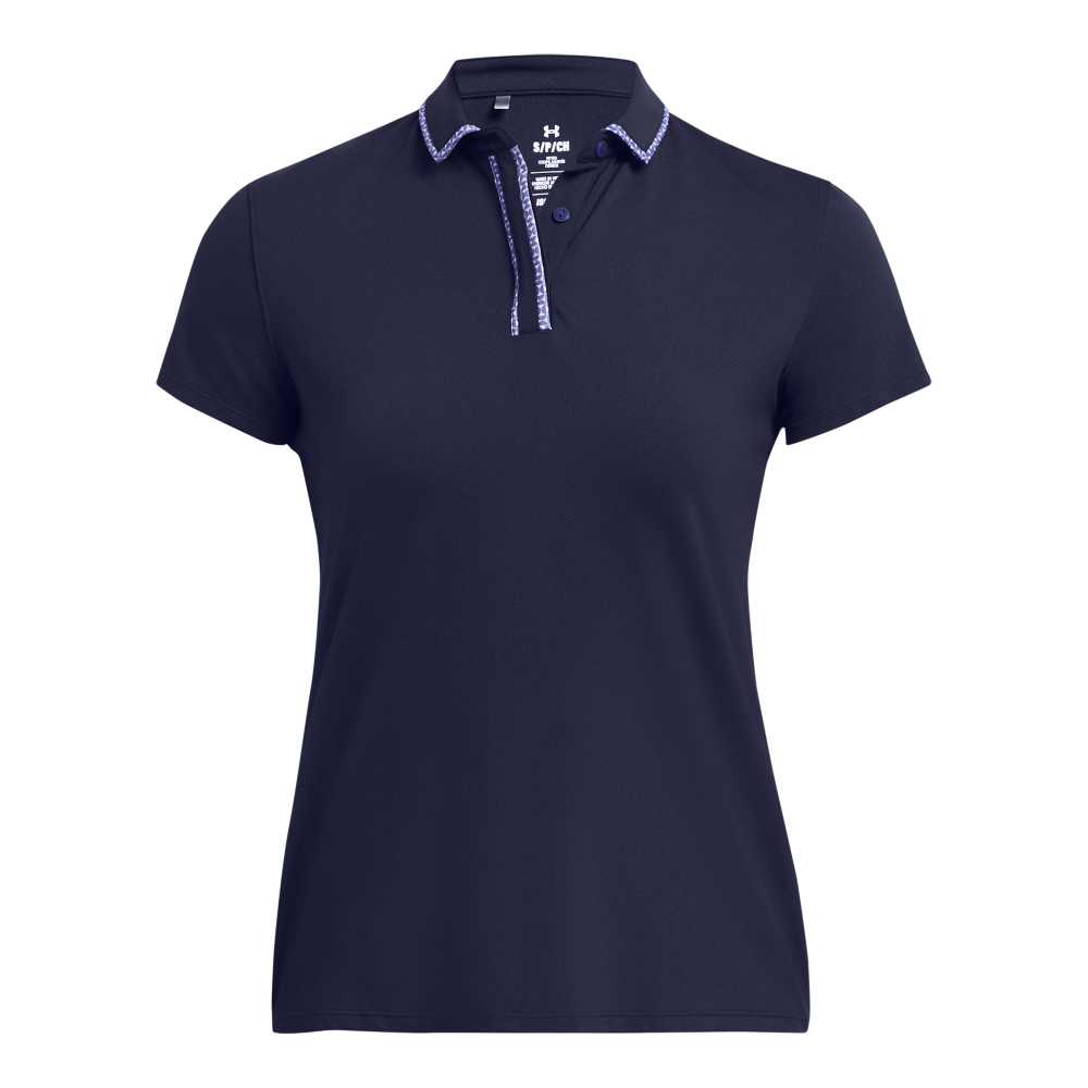 Levně Under Armour Iso-Chill dámské golfové triko, tmavě modré