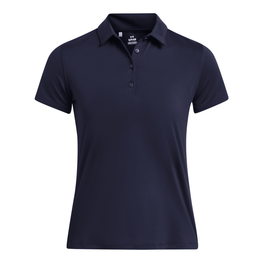 Levně Under Armour Playoff dámské golfové triko, tmavě modré