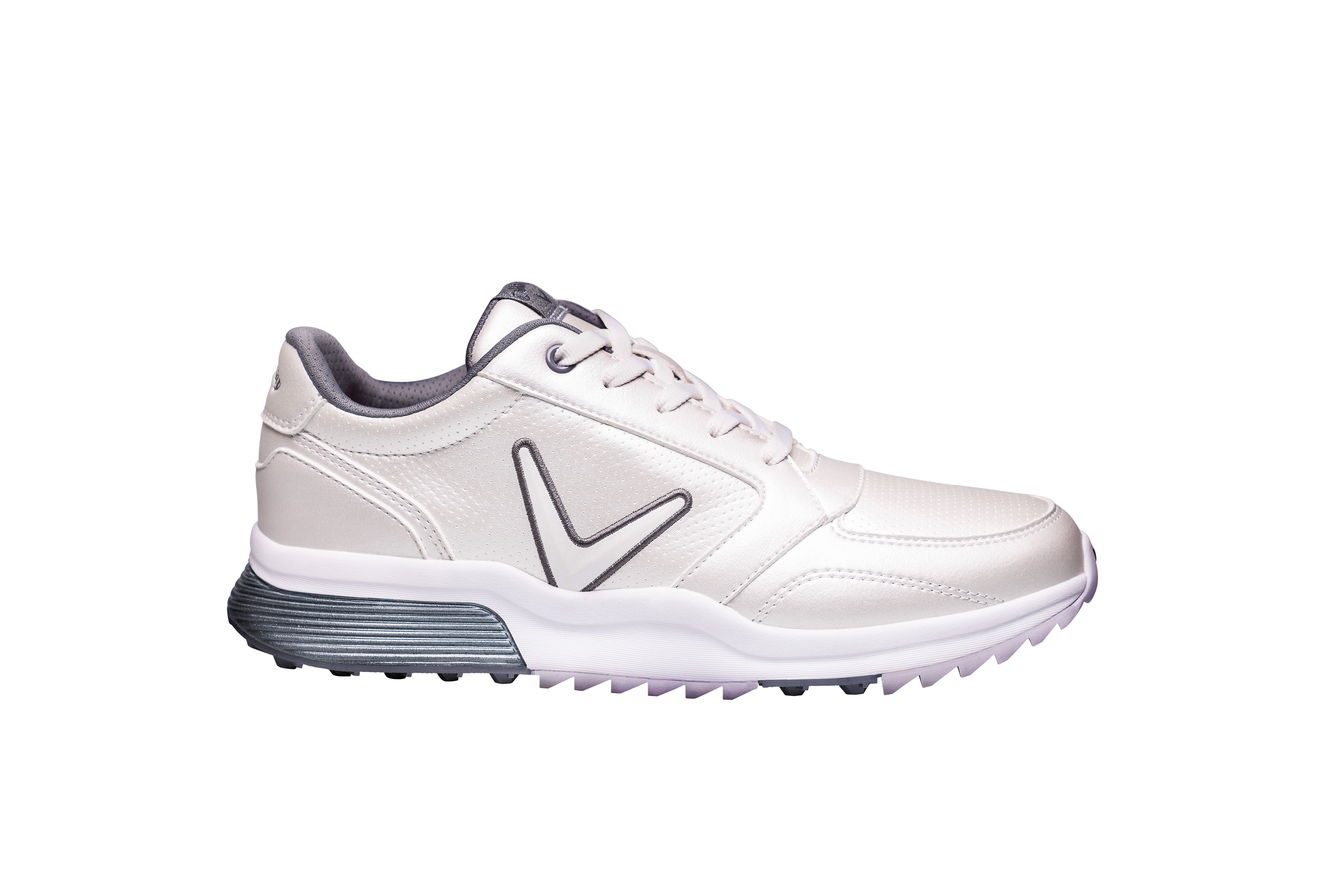 Levně Callaway Aurora dámské golfové boty, perleťové/bílé