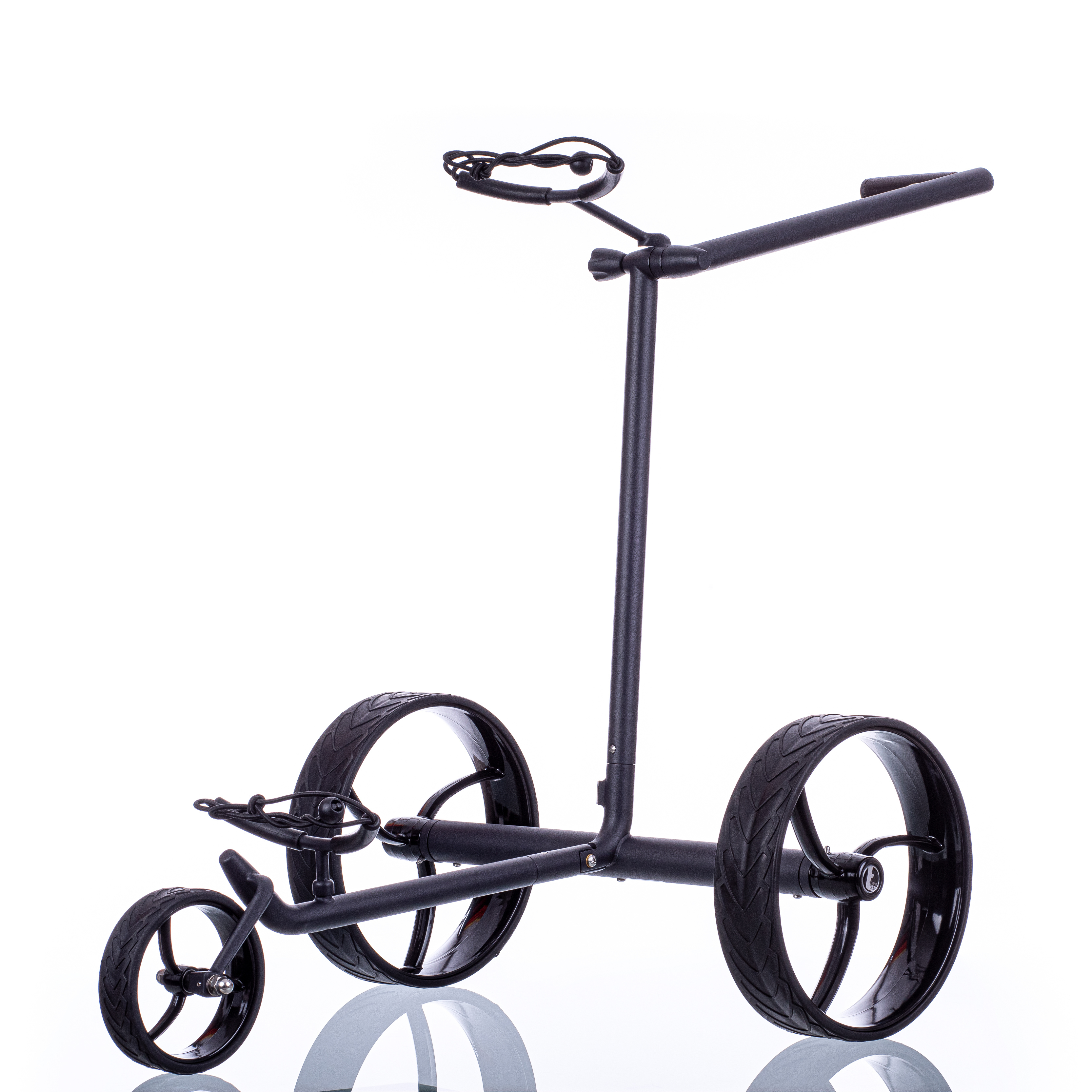 Levně trendGOLF WALKER S golfový elektrický vozík, černý, černá kola, baterie až 36 jamek