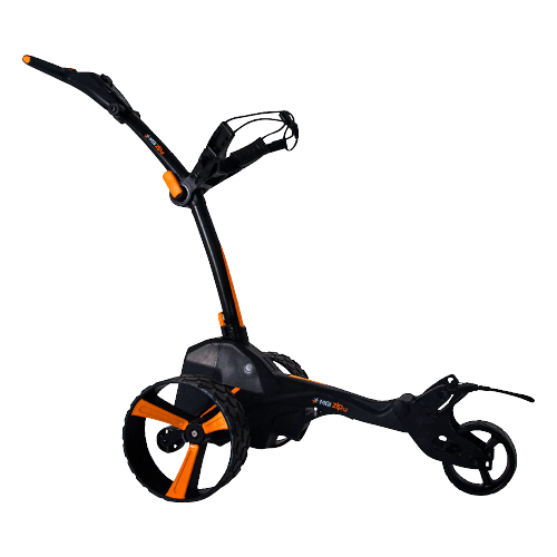 Levně MGI ZIP X4 DHC elektrický golfový vozík, baterie 250 Wh, černý/oranžový