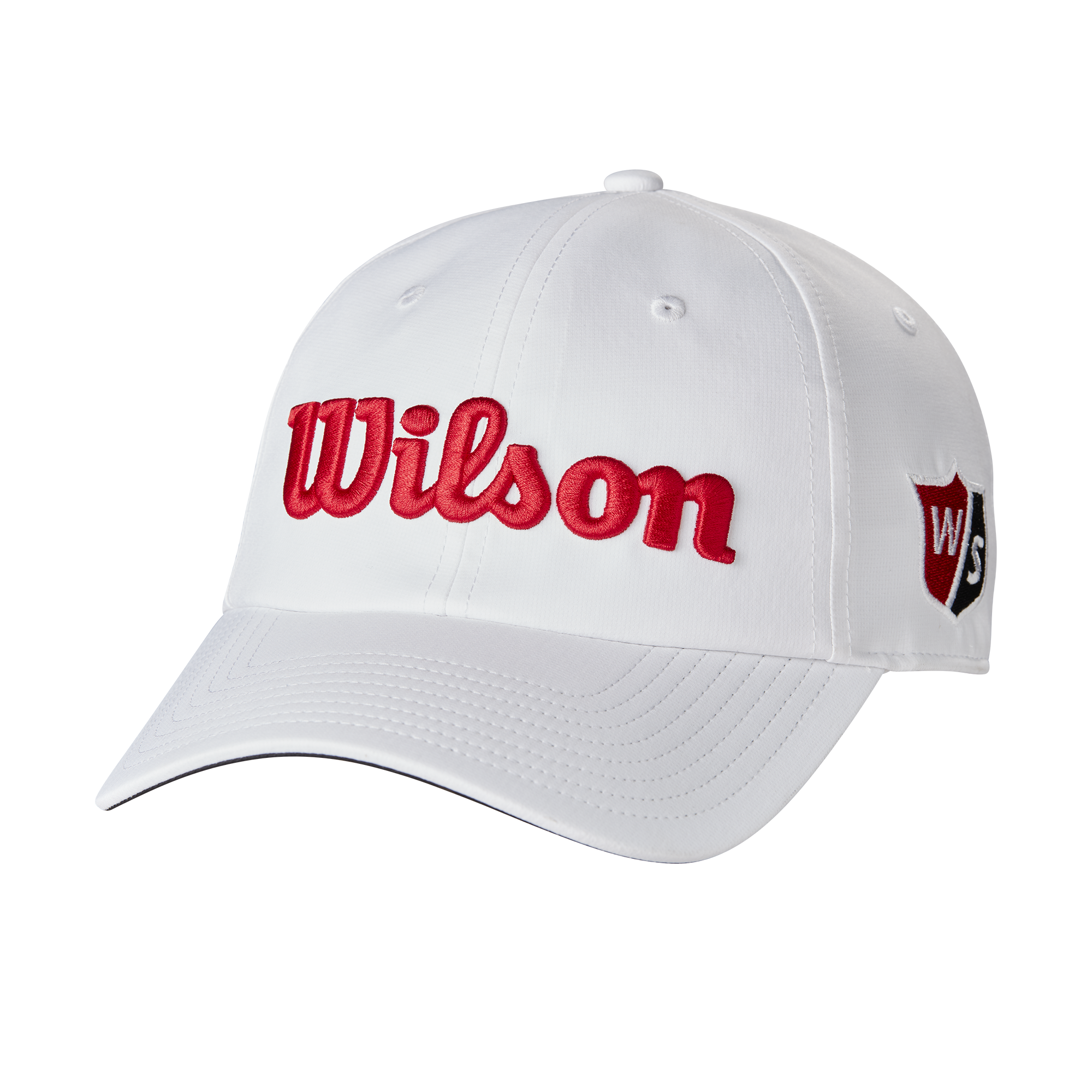 Levně Wilson Pro Tour golfová čepice, bílá/červená