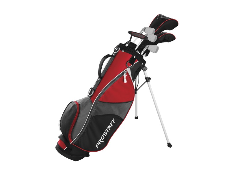 Levně Wilson ProStaff Junior JGI golfový set pravý, červený (11-14 let)