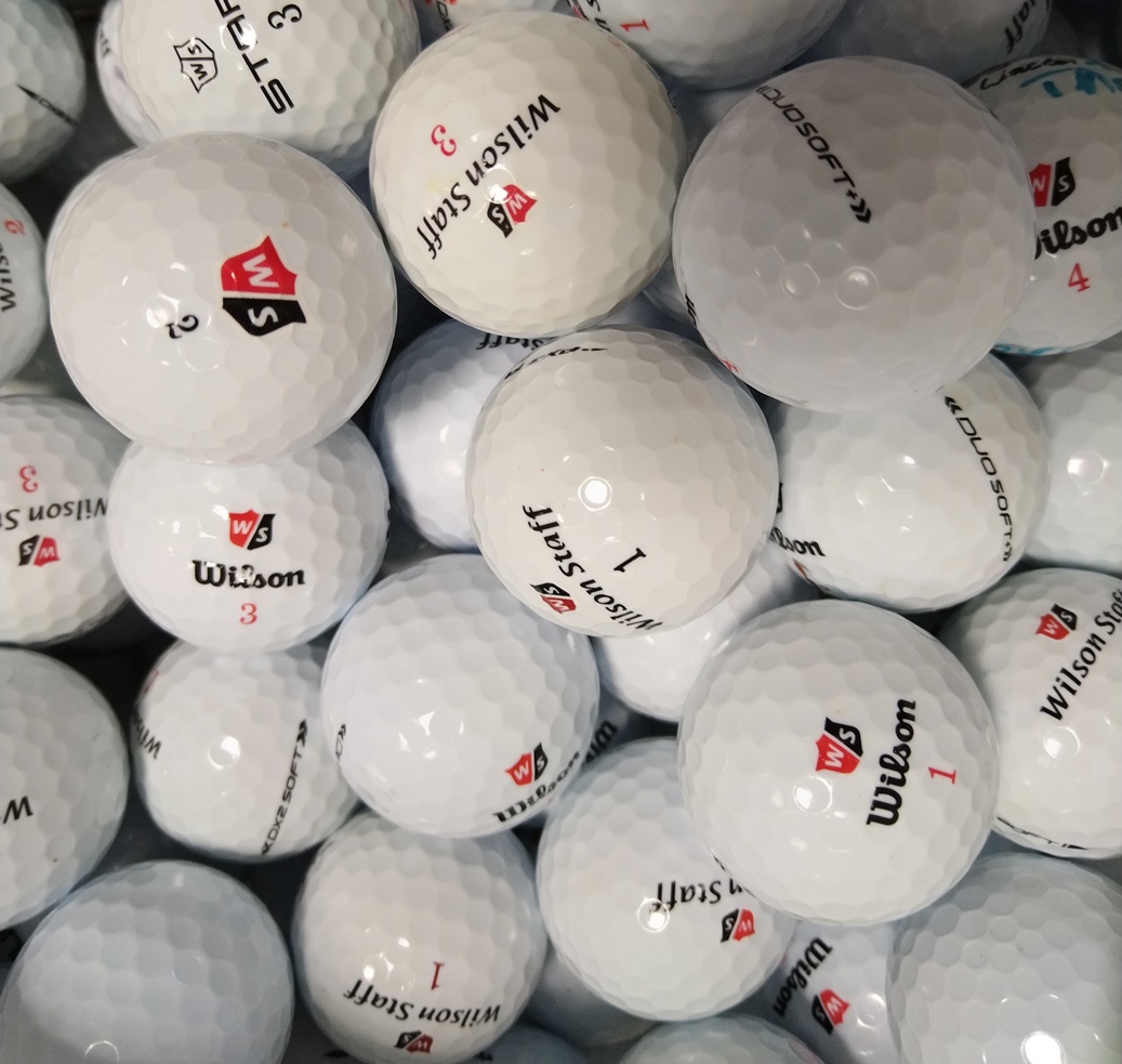 Hrané golfové míčky, 1 ks, kvalita A/A+ (WILSON)