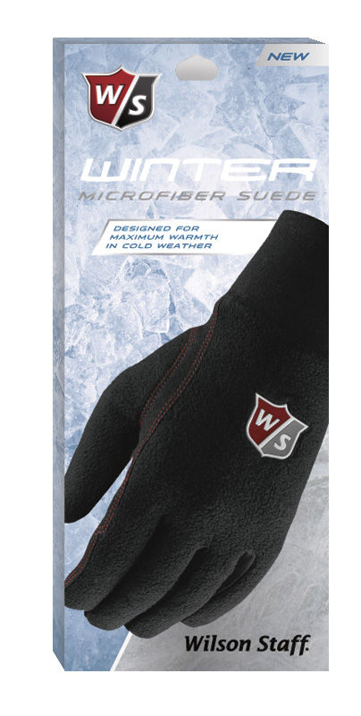 Wilson Staff - zimní pánské rukavice, černé, pár, vel. ML