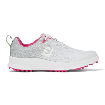 FootJoy Leisure dámské golfové boty, bílá/šedá/růžová, vel. 6,5 UK DOPRODEJ