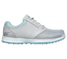 Skechers Elite V.3 Grand dámské golfové boty, šedé/bledě modré DOPRODEJ