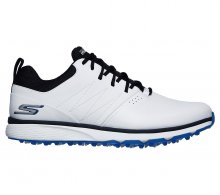 Skechers Mojo Elite Punch Shot pánské golfové boty, bílá/tmavomodrá, DOPRODEJ