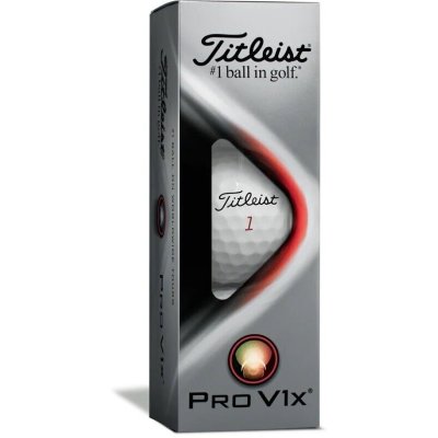 Titleist PRO V1X 2021 golfové míče - bílé 3 ks