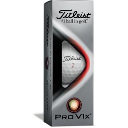 Titleist PRO V1X 2021 golfové míče - bílé 3 ks