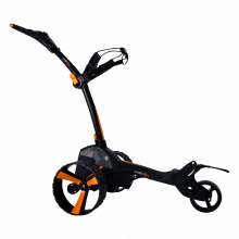 MGI ZIP X4 DHC elektrický golfový vozík, ultra baterie 380 Wh, černý/oranžový