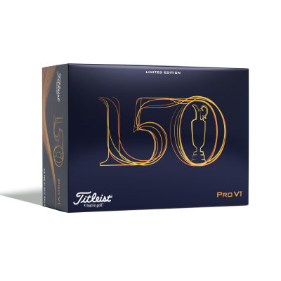 Titleist PRO V1 2021 The Open Limited Edition 2022 golfové míče - bílé 6 ks