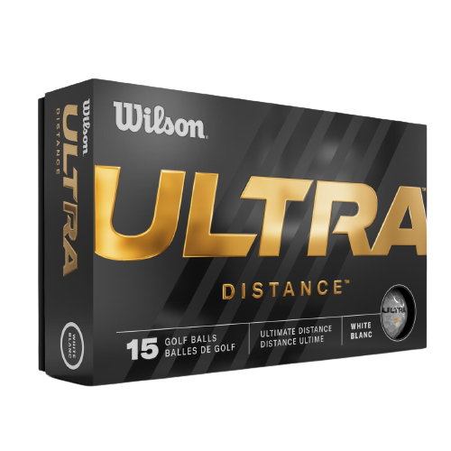 Levně Wilson Ultra Distance golfové míče - bílé 15 ks