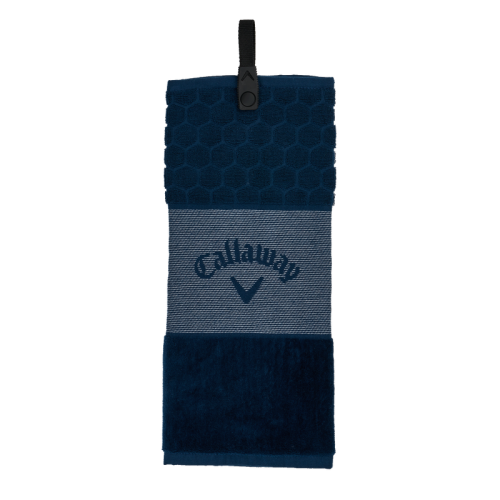 Callaway Tri-Fold 23 golfový ručník, tmavě modrý
