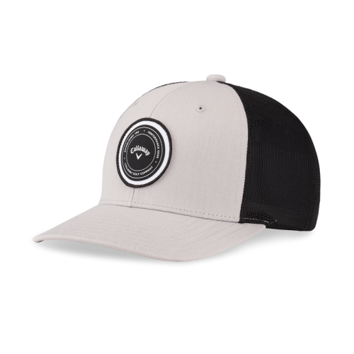 Callaway Playing Through Trucker golfová čepice, světle šedá/černá