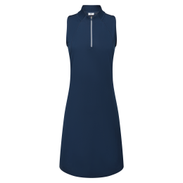 Footjoy 1/4 Zip Sleeveless dámské golfové šaty, tmavě modré