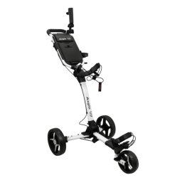 AXGLO V1 golfový vozík, bílý/šedý + DÁREK