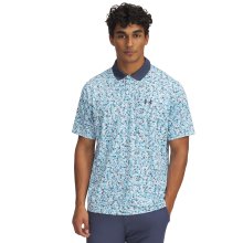 Under Armour Perf 3.0 Matchplay Printed pánské triko, bílé/modré