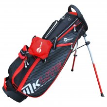 MK Lite dětský golfový bag červený, 7 - 9 let