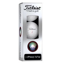 Titleist Pro V1x Left Dash golfové míče - bílé 3 ks