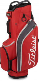 Titleist 14 Cart bag, červený/šedý