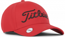 Titleist Players Performance Ball Marker golfová čepice, červená/černá
