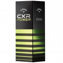 Callaway CXR Power golfové míče - bílé 3 ks