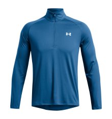 Under Armour Tech 2.0 1/2 Zip pánské triko s dlouhým rukávem, modré